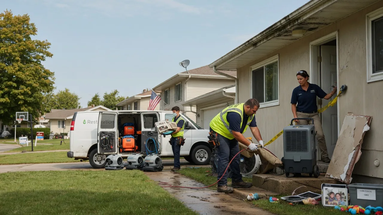 Water Damage Restoration in Wheeling, MO near me